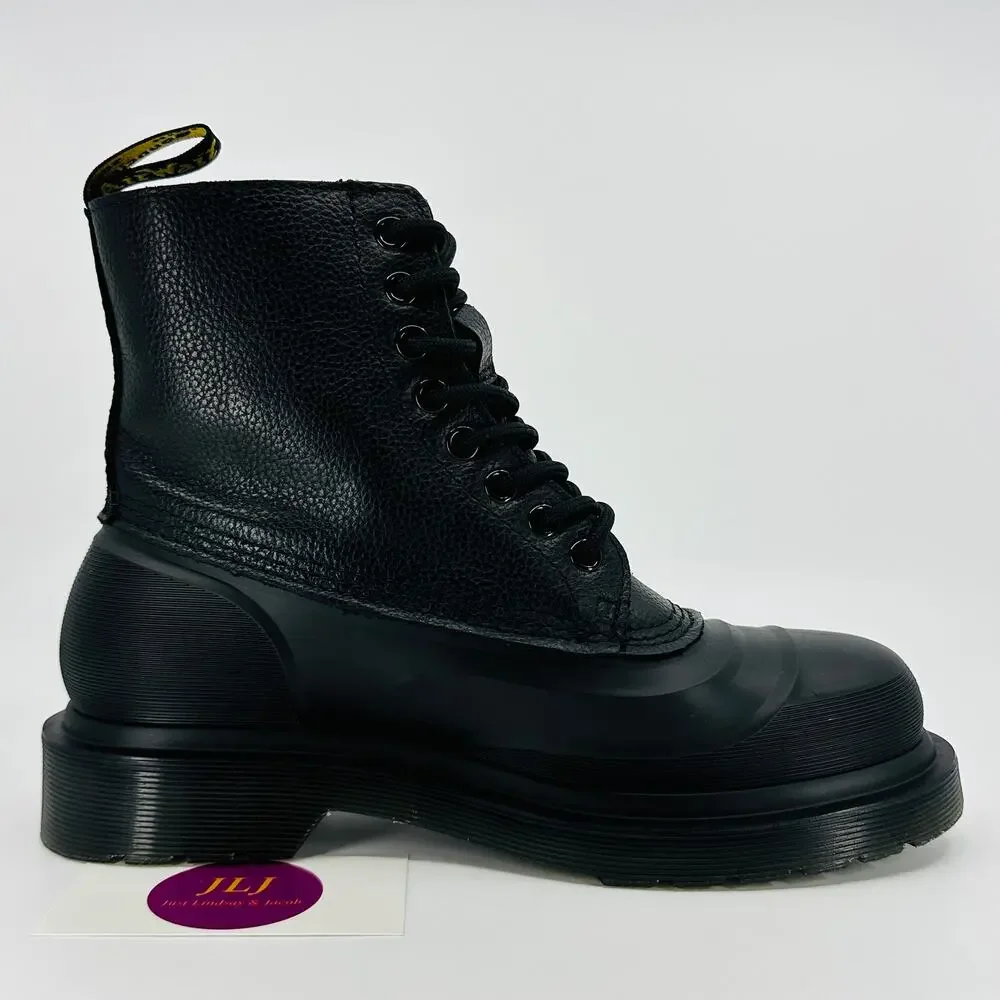 Dr. Martens Women's 1460 Sub Water Resistant Leather Fleece Lined Boots Size 6